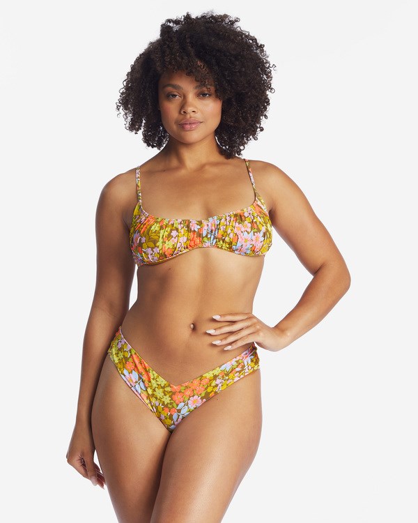 Billabong Bring On The Bliss Fiji Cheeky Bikiny Bottoms Multi | RDSCVM-348