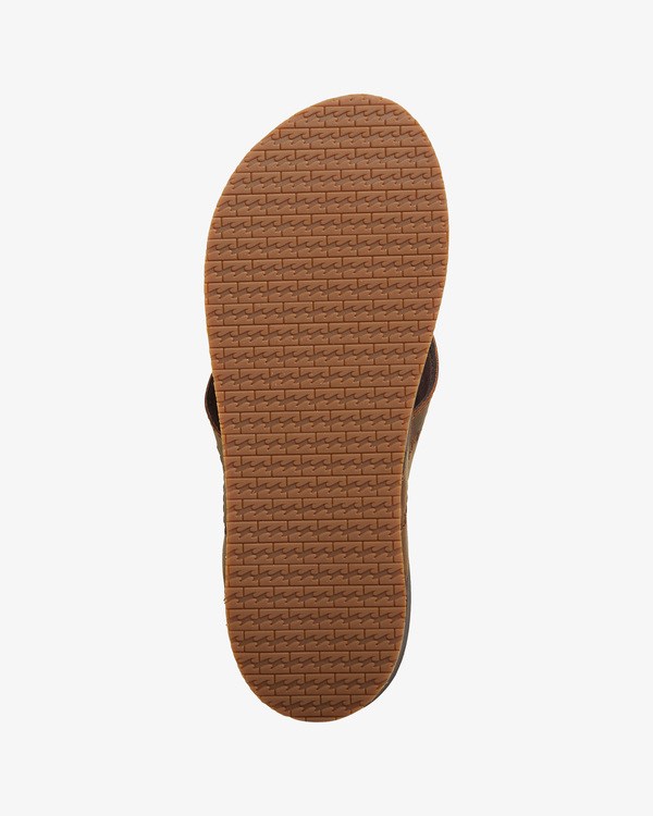 Billabong Brunswick Tanga Sandals Tmavě Čokolády | KLAJMR-051