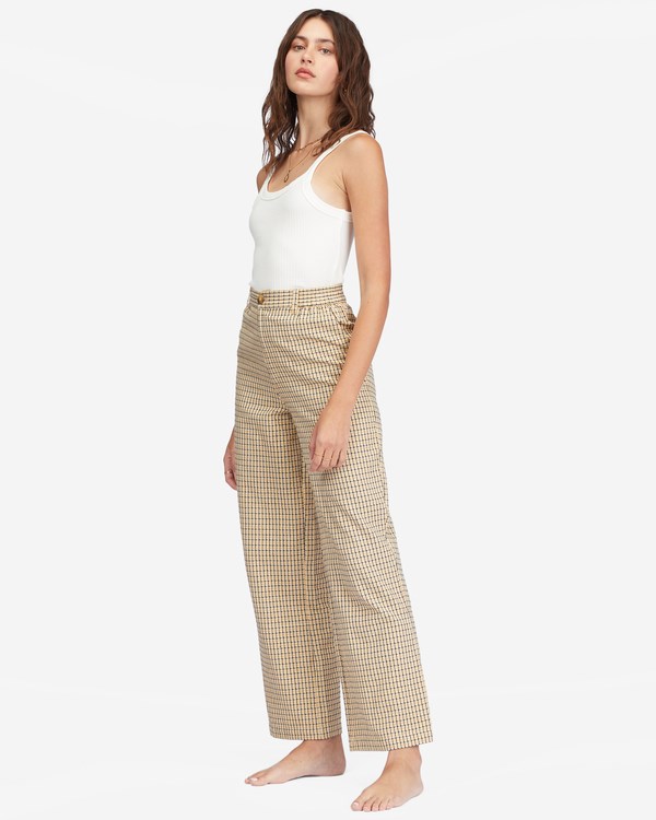 Billabong By The Bay Široké-Leg Pants Desert Clay | EFXVPO-702