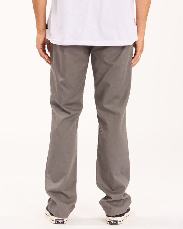 Billabong Carter Stretch Chino Pants Pewter | IFDZQE-814