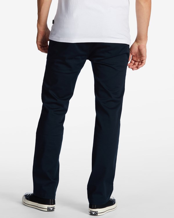 Billabong Carter Stretch Chino Pants Tmavě Blankyt | VBGCJE-207