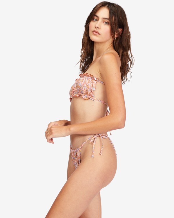 Billabong Chase The Sun Tie-Side Hike Bikiny Bottoms Multi | KSIVCB-869