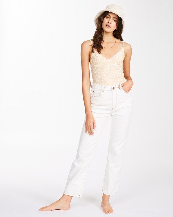 Billabong Cheeky Denim Pants Natural | EGCHAU-027