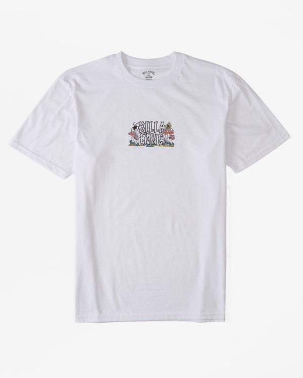 Billabong Chest Pack Krátké Sleeve T-Shirt Bílé | CQJUKN-145