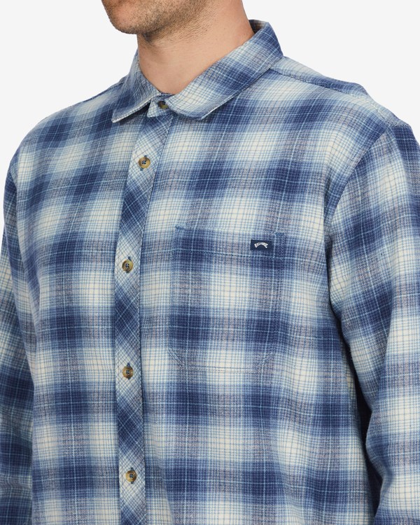 Billabong Coastline Flannel Shirt Blankyt | WYBAFN-263