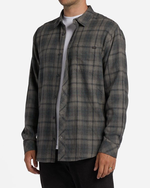 Billabong Coastline Flannel Shirt Safari | NICGUK-730