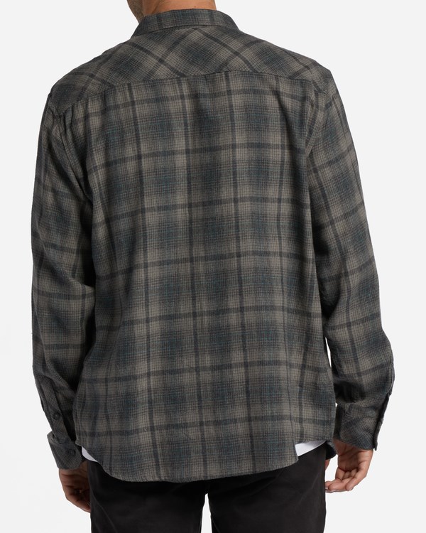 Billabong Coastline Flannel Shirt Safari | NICGUK-730