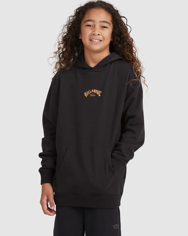 Billabong Core Arch Pullover Hoodie Černé | MSIJPL-629