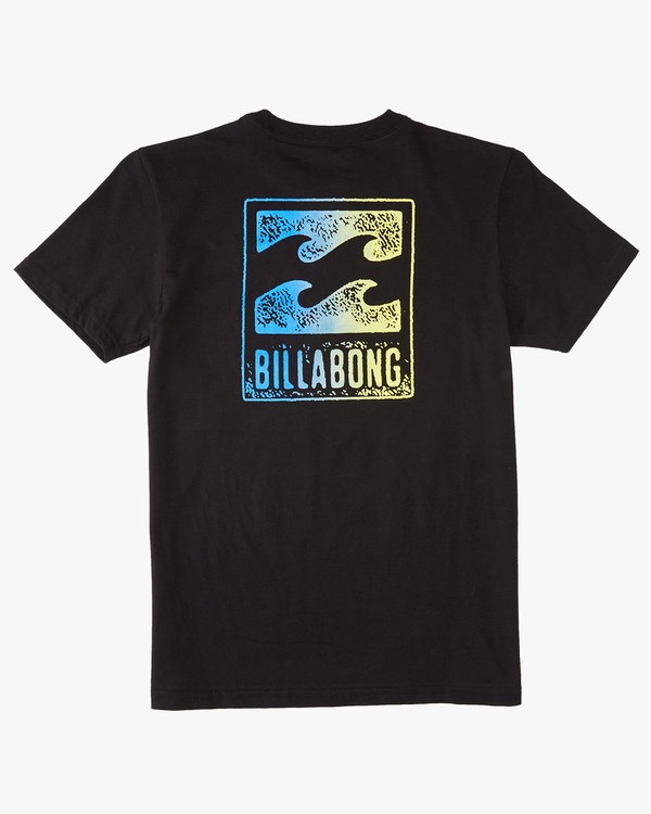 Billabong Crayon Wave Krátké Sleeve T-Shirt Černé | ECJRKV-094