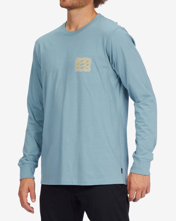 Billabong Crayon Wave Long Sleeve T-Shirt Blankyt | VWPDRI-582