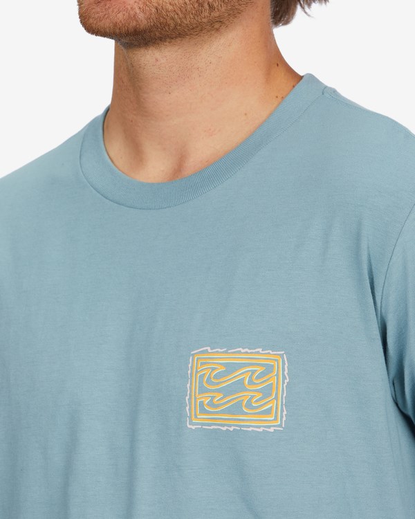 Billabong Crayon Wave Long Sleeve T-Shirt Blankyt | VWPDRI-582