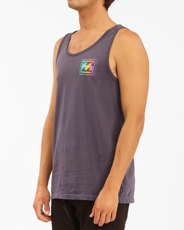Billabong Crayon Wave Washed Tank Char | HCOBJF-487