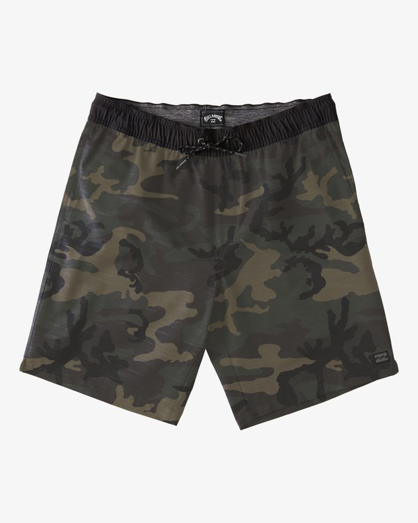 Billabong Crossfire Elastic Pasem Submersible Shorts 18\