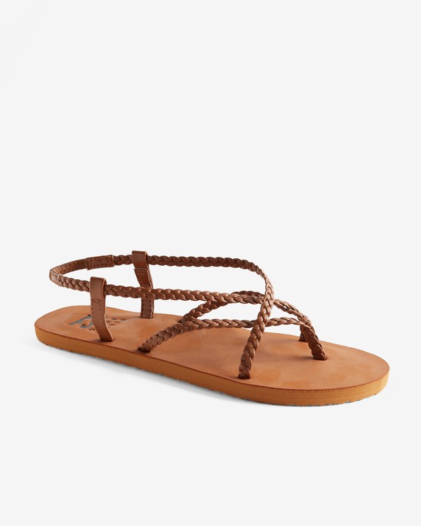 Billabong Crossing By Braided Sandals Desert Daze | ZMOPUK-513