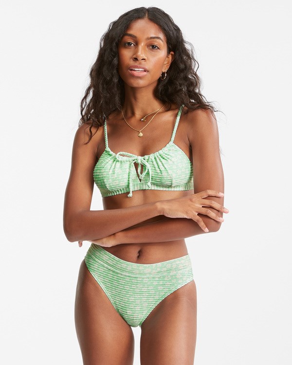 Billabong Crush On You Maui Rider Bikiny Bottoms Mátově Zelená | DWTJAY-984