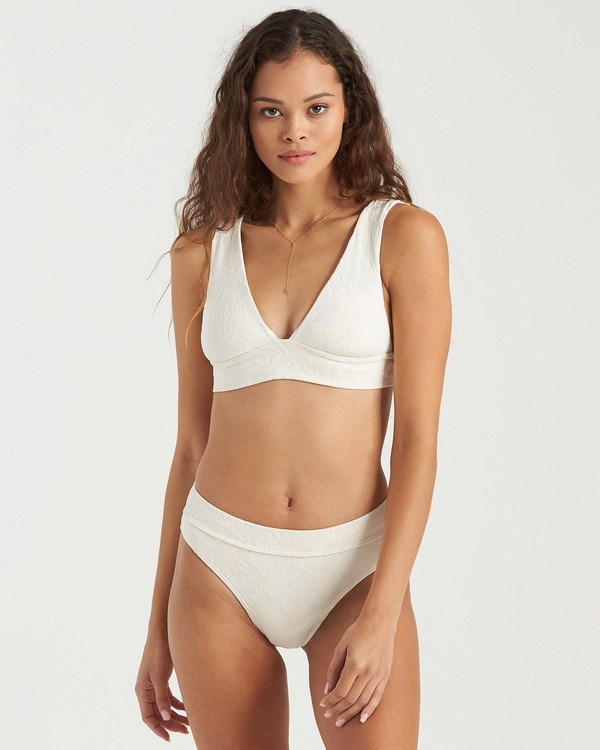 Billabong Crystal Tides Maui Rider Bikiny Bottoms Salt Crystal | IXVLNQ-860