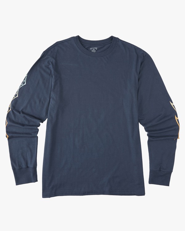 Billabong D Bah Wave Long Sleeve T-Shirt Tmavě Blankyt | JNETAQ-295