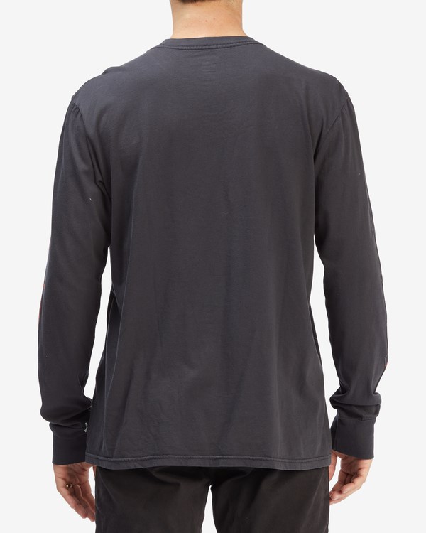 Billabong D Bah Wave Washed Long Sleeve T-Shirt Černé | EBCRWO-410