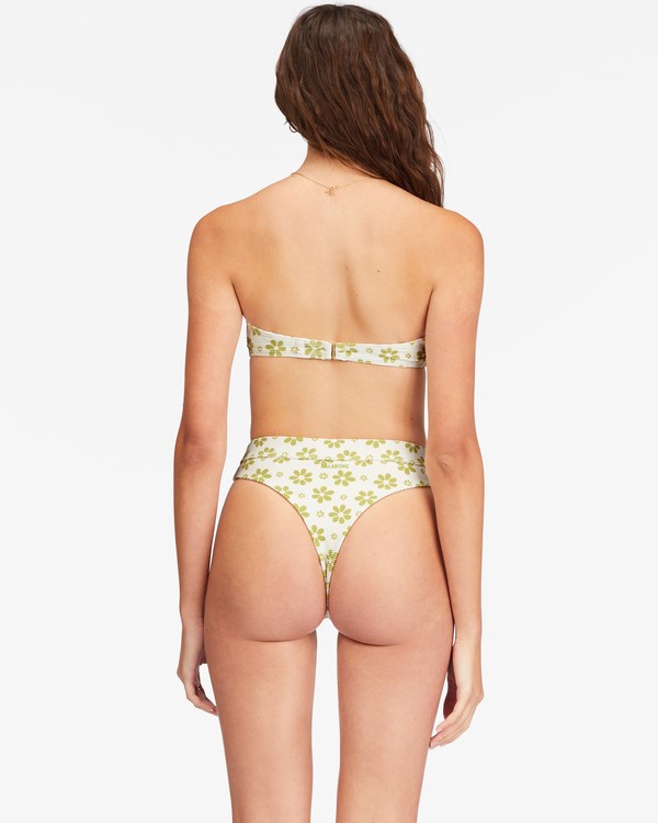 Billabong Daisy Chain Tube Top Bikiny Top Salt Crystal | PUWYMN-036
