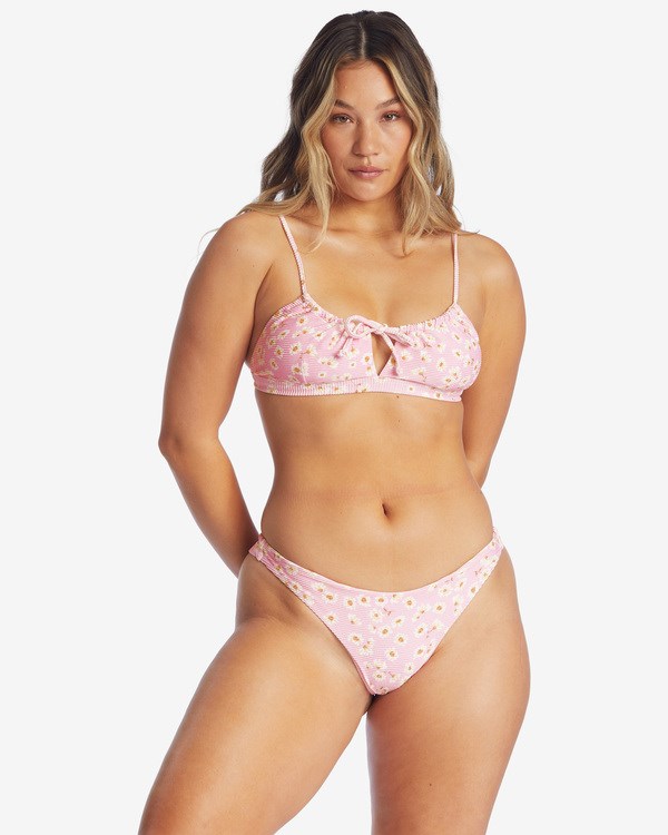 Billabong Daisy Craze Coco Bralette Bikiny Top Růžové | UBVOIL-415