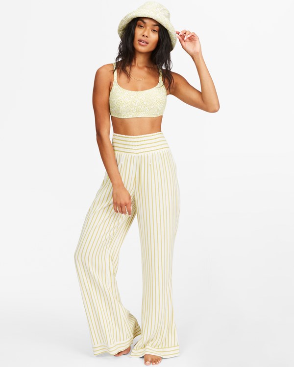 Billabong Daybreak Široké-Leg Pants Salt Crystal 1 | MZYVPQ-347
