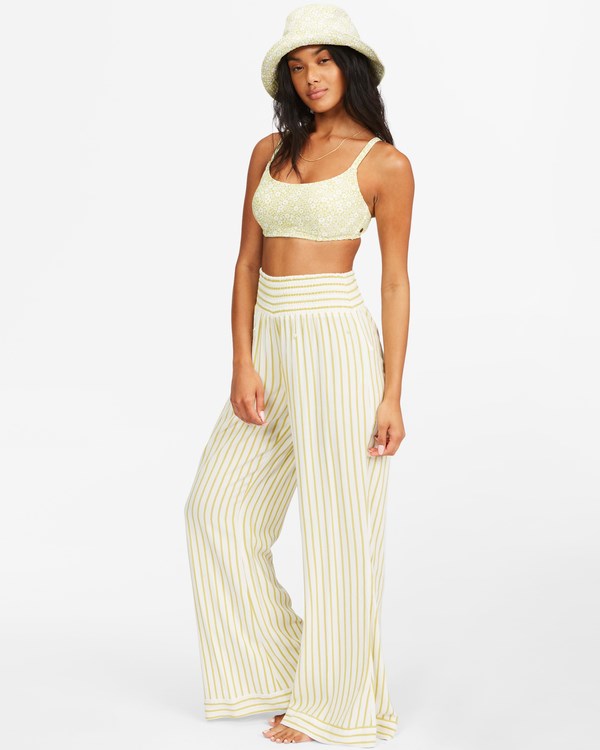 Billabong Daybreak Široké-Leg Pants Salt Crystal 1 | MZYVPQ-347