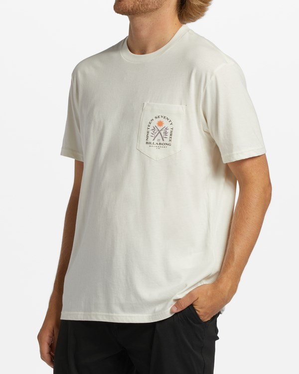 Billabong Daylight Pocket T-Shirt Bílé | INCTQV-614