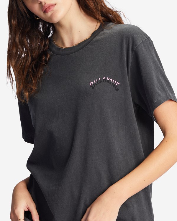 Billabong Daytripper Grafická Boyfriend T-Shirt Černé | HMCTEV-140