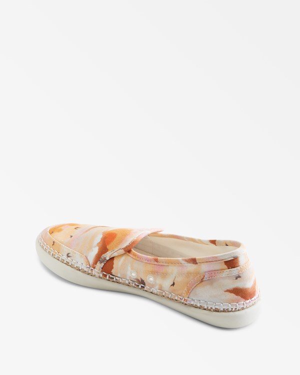 Billabong Del Sol Slip-On Shoes Buttermilk | PCYVJM-108