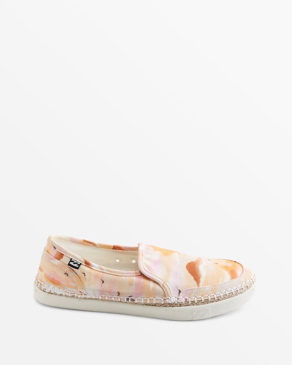 Billabong Del Sol Slip-On Shoes Buttermilk | PCYVJM-108