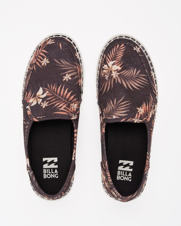 Billabong Del Sol Slip-On Shoes Černé | IKHBFY-261