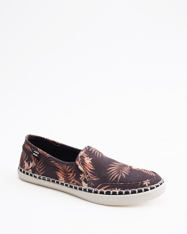 Billabong Del Sol Slip-On Shoes Černé | IKHBFY-261