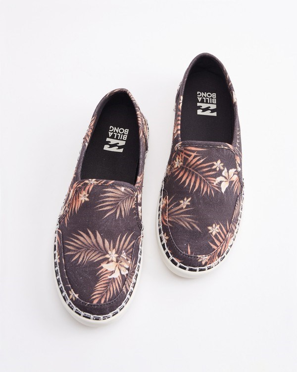 Billabong Del Sol Slip-On Shoes Černé | IKHBFY-261