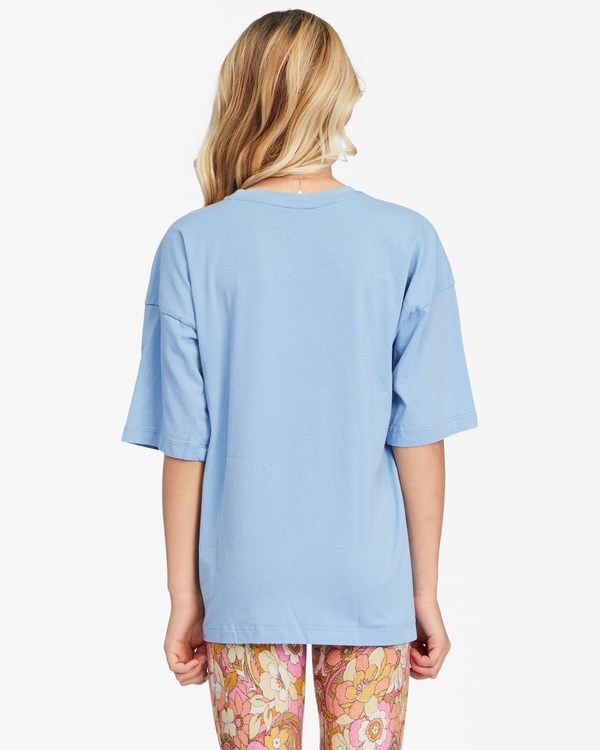Billabong Desert Paradise Grafická Boyfriend T-Shirt Světle Indigo | CIRBUE-714