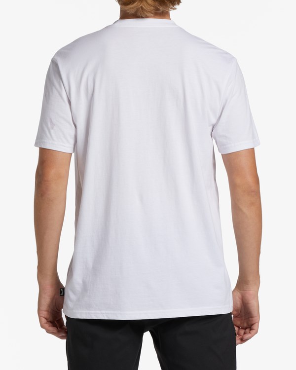 Billabong Diamond Wave Krátké Sleeve T-Shirt Bílé | PNSVRI-648