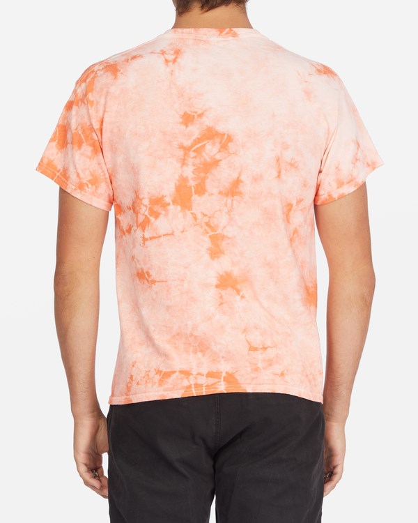 Billabong Diamond Wave Tie-Dye Krátké Sleeve T-Shirt Melon | FGCMTN-107