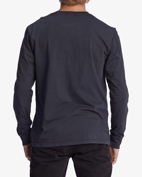 Billabong Diamond Wave Washed Long Sleeve T-Shirt Černé | HUGSBT-830