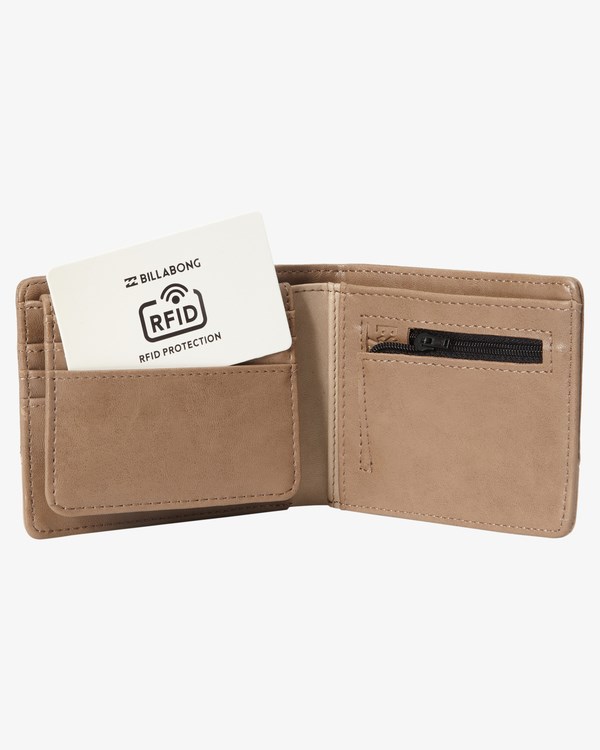 Billabong Dimension Bi-Fold Wallet Clay | TNHRLK-689