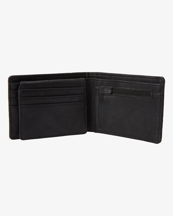 Billabong Dimension Bi-Fold Wallet Černé | CZYVNA-435
