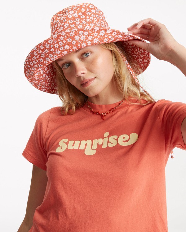 Billabong Direct Sun Bucket Hat Růžové | IQWULX-261