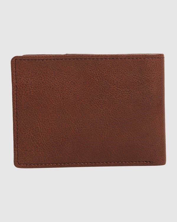 Billabong Downtown Slim-Line Bi-Fold Wallet Java Grain | DYCWBE-498