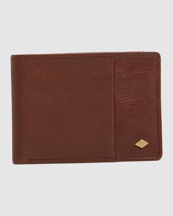 Billabong Downtown Slim-Line Bi-Fold Wallet Java Grain | DYCWBE-498