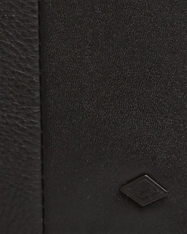 Billabong Downtown Slim-Line Bi-Fold Wallet Černé | JSUFWA-904