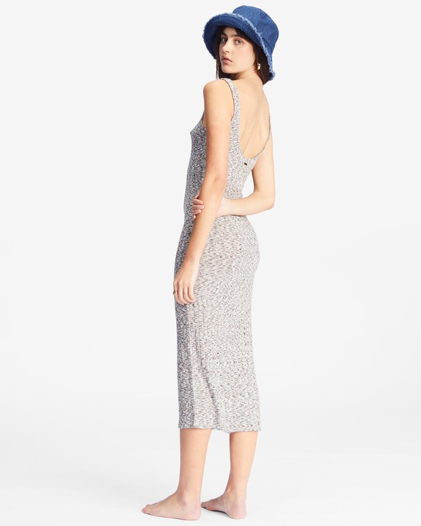 Billabong Dream Again Bodycon Maxi Šaty Multi | FPUKEB-354