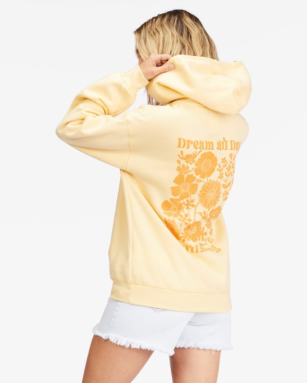 Billabong Dreaming Of You Grafická Hoodie Buttermilk | FNSJXL-694