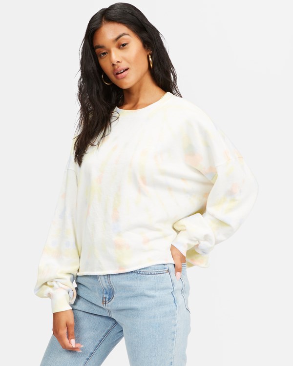 Billabong Dreamy Hues Crewneck Sweatshirt Multi | LUJMRB-694