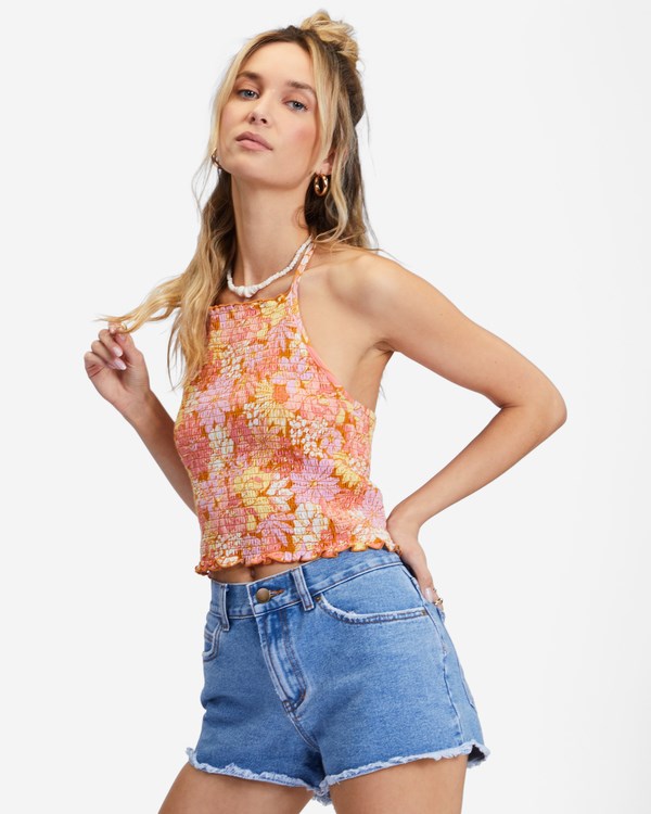 Billabong Drift Away Frayed Denim Shorts Blankyt | MCYAPK-604