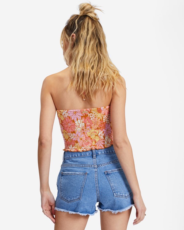 Billabong Drift Away Frayed Denim Shorts Blankyt | MCYAPK-604