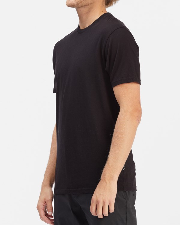 Billabong Essential Krátké Sleeve T-Shirt Černé | LGHWTJ-064