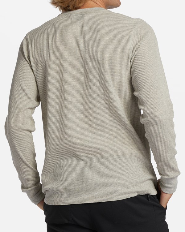 Billabong Essential Long Sleeve Thermal Světle Šedé | BOWXYM-165